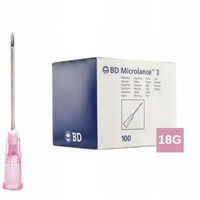 BD Microlance 18G 1.2x40mm collection needles - 10 pieces