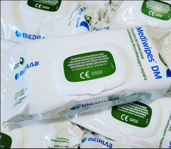 Mediwipes DM Flowpack-Tücher zur Desinfektion und Reinigung kleiner Flächen 100 Stk.