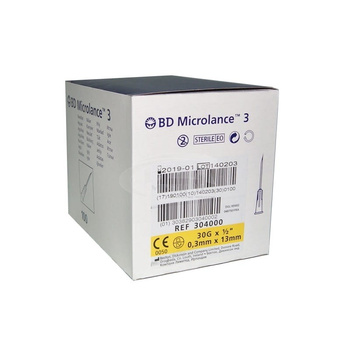 Igły Iniekcyjne BD Microlance 30G 0.3x13mm 10szt.
