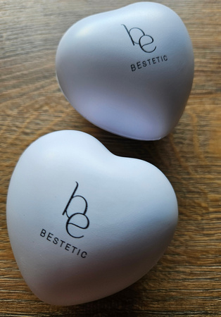 Serce Antystresowe BEStetic komplet 2 szt. wymiary 7,5x7x5cm