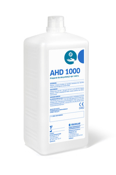 AHD 1000 Kvapalina na dezinfekciu rúk pred injekciou a zákrokom 1000 ml