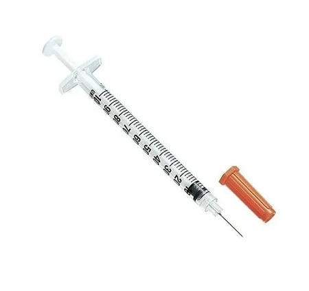 Insulino švirkštas 1ml su adata 30G 0,3x8mm BD Micro-Fine Plus 10 vnt.